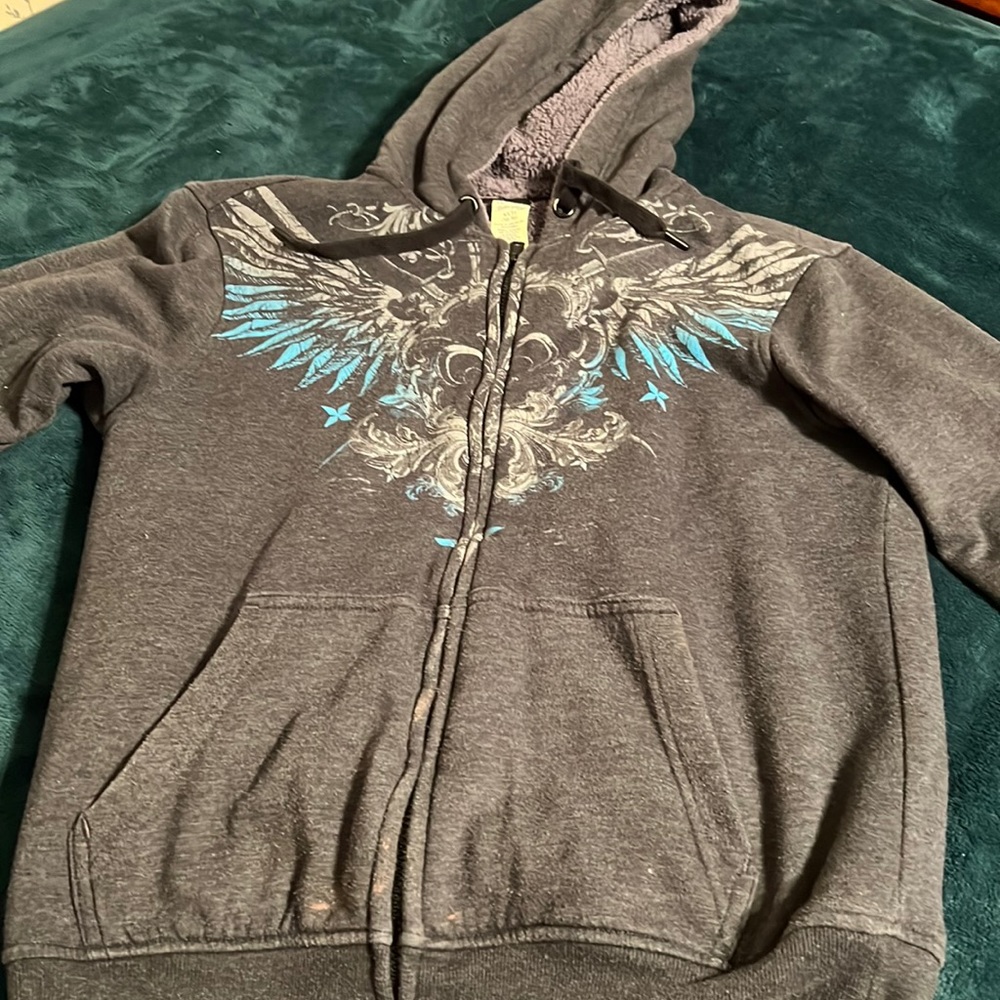 Faded Glory vintage style zip up jacket